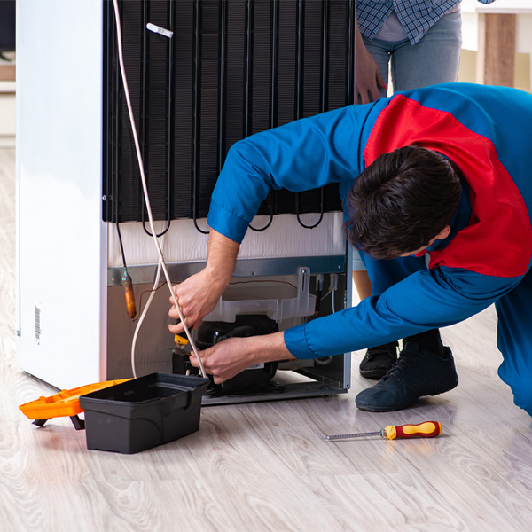 how long does it usually take to repair a refrigerator in Sherman New York